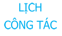 Lịch công tác tháng 10/2020