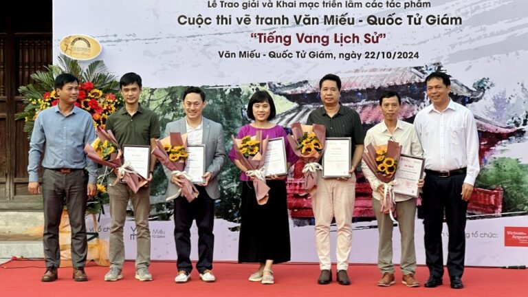 Đa sắc Văn Miếu – Quốc Tử Giám qua các tác phẩm hội họa